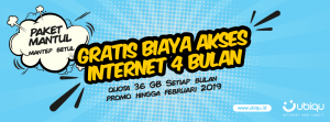 promo ubiqu mantap betul gratis 4 bulan