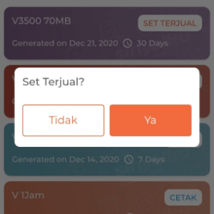 voucher set terjual
