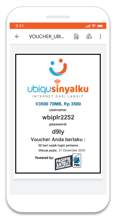 Membuat Voucher Internet