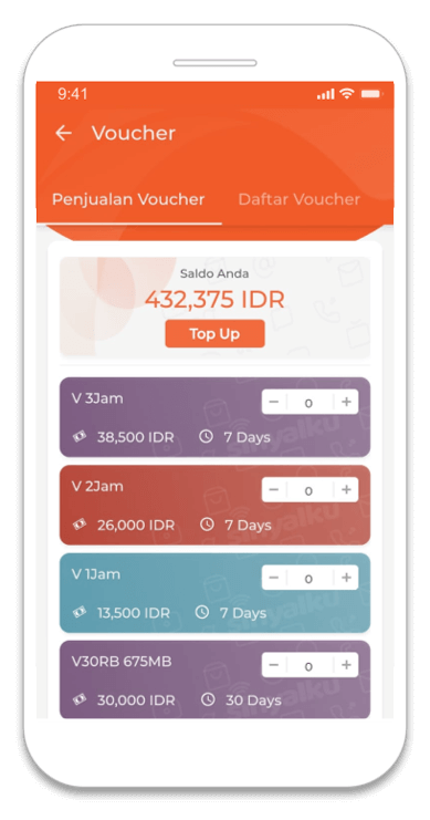Membuat Voucher Internet