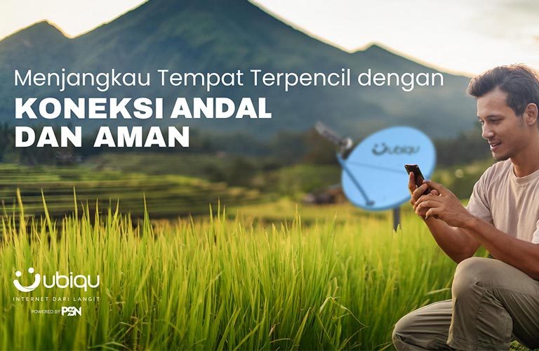 menjangkau tempat terpencil