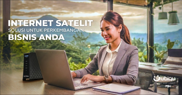 Bisnis Tetap Produktif dengan Internet dari Ubiqu